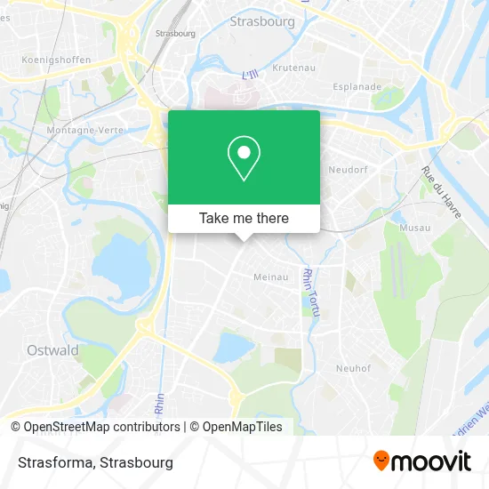 Strasforma map