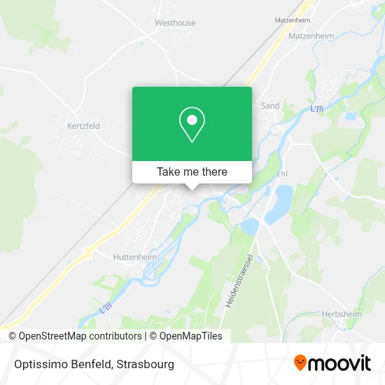 Optissimo Benfeld map