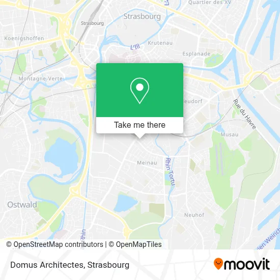 Domus Architectes map