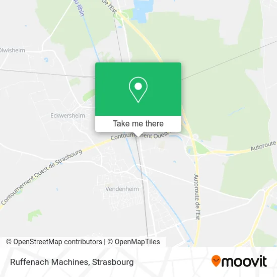 Ruffenach Machines map