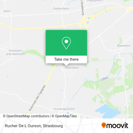 Rucher De L Ourson map