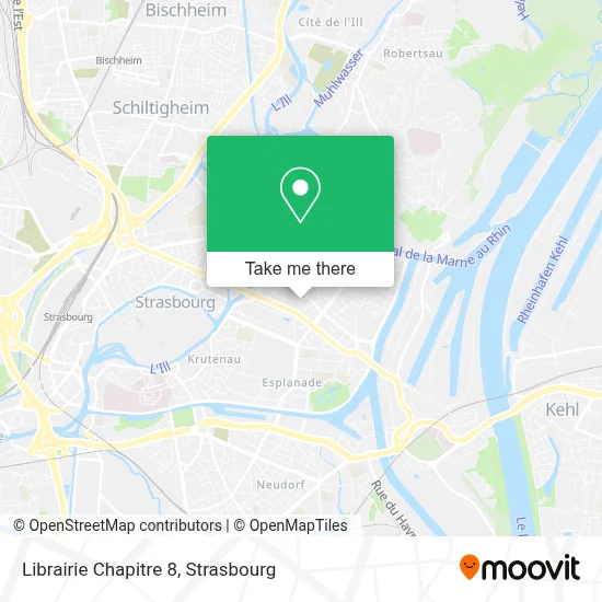 Librairie Chapitre 8 map