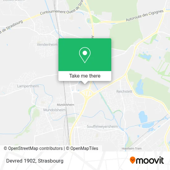 Devred 1902 map
