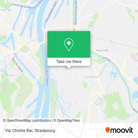Vip Chisha Bar map