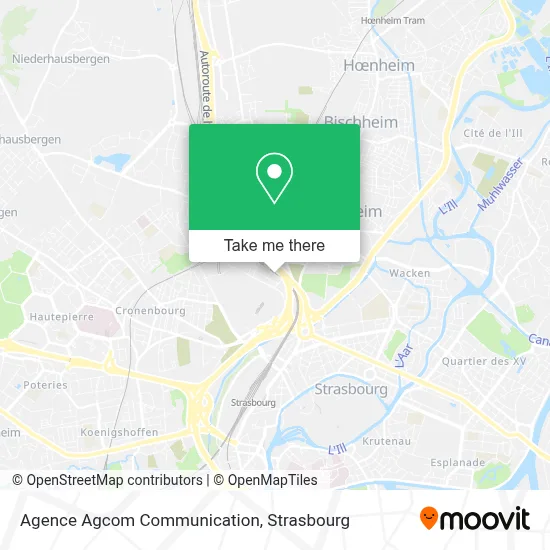 Agence Agcom Communication map