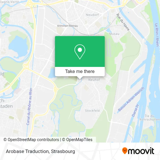 Arobase Traduction map
