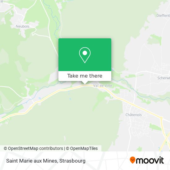 Saint Marie aux Mines map