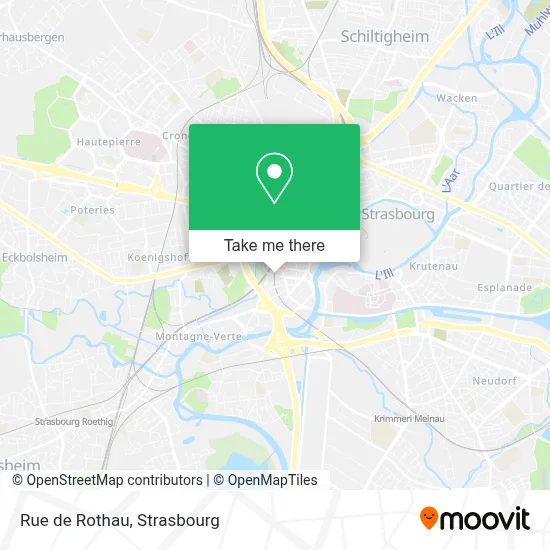 Rue de Rothau map
