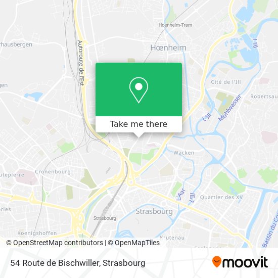 54 Route de Bischwiller map