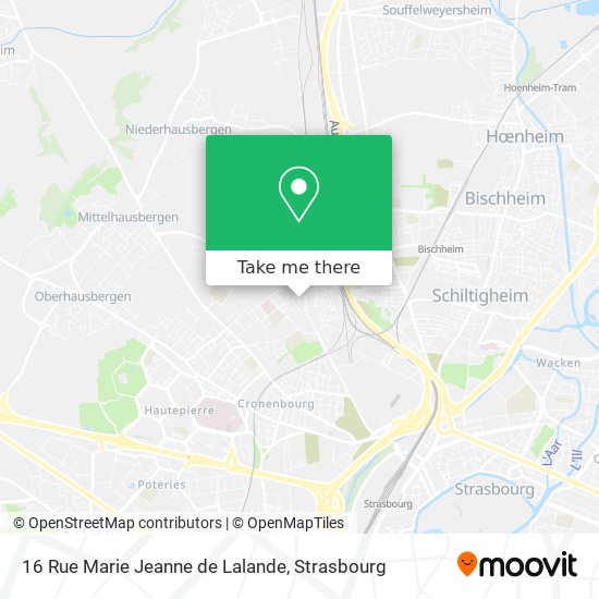 16 Rue Marie Jeanne de Lalande map