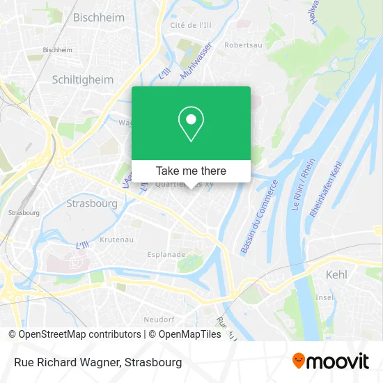 Rue Richard Wagner map