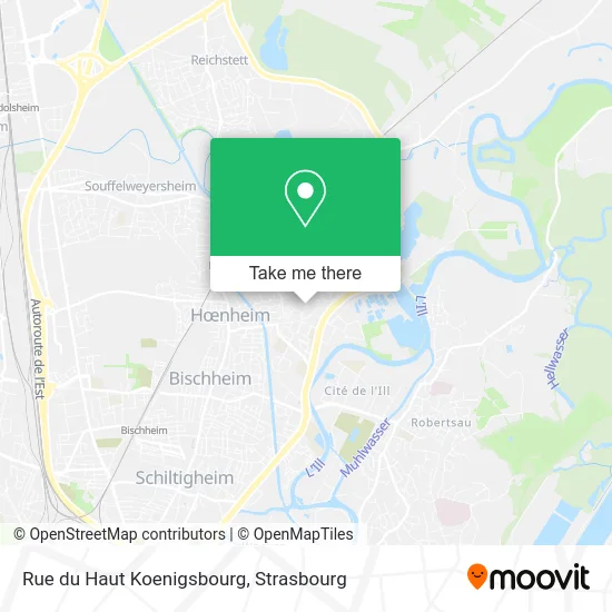 Rue du Haut Koenigsbourg map