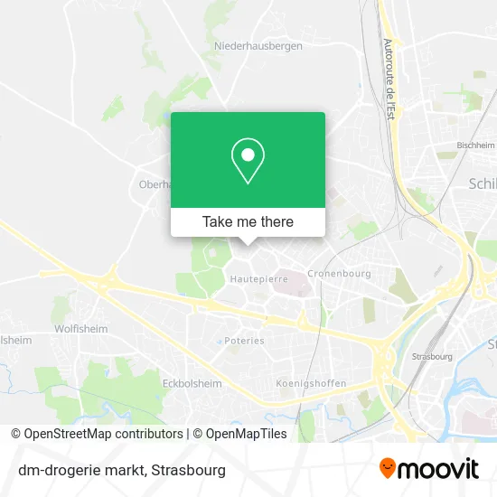 dm-drogerie markt map