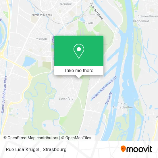 Rue Lisa Krugell map