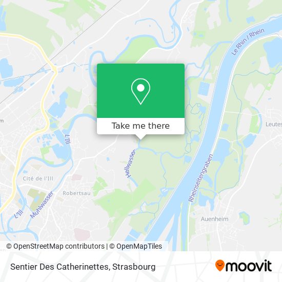 Sentier Des Catherinettes map
