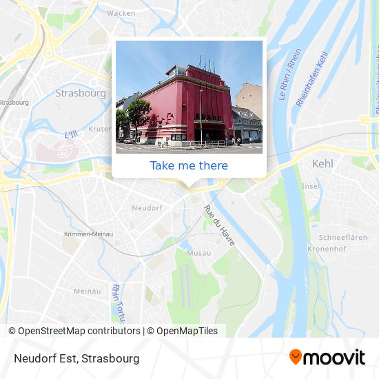 Neudorf Est map