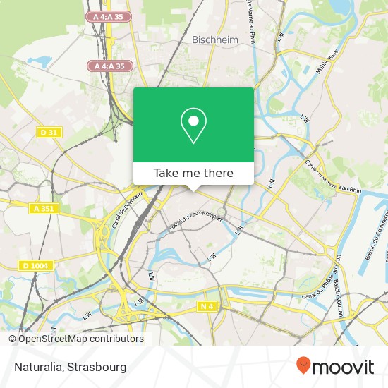 Naturalia, 22 Rue Finkmatt 67000 Strasbourg map