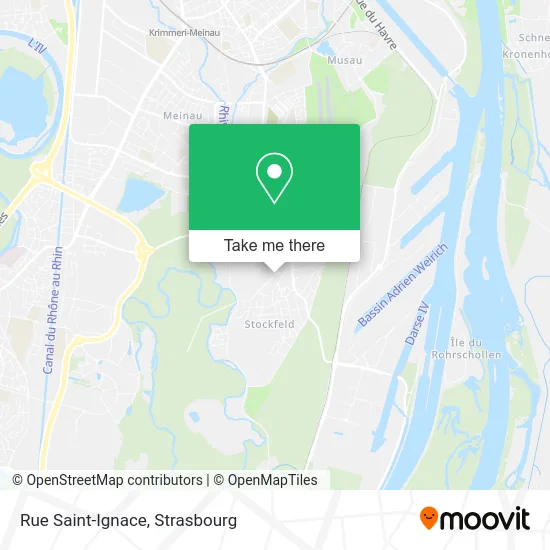 Rue Saint-Ignace map