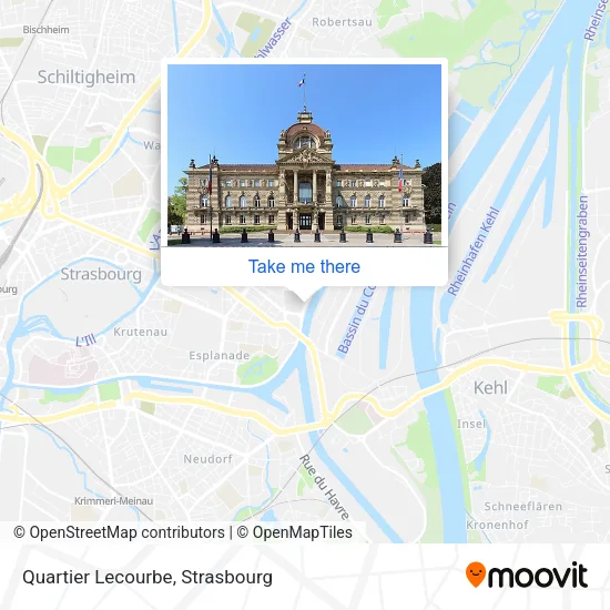 Quartier Lecourbe map