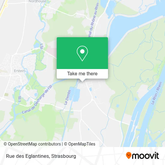 Rue des Eglantines map
