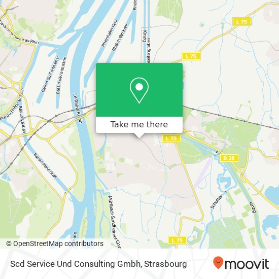 Scd Service Und Consulting Gmbh map