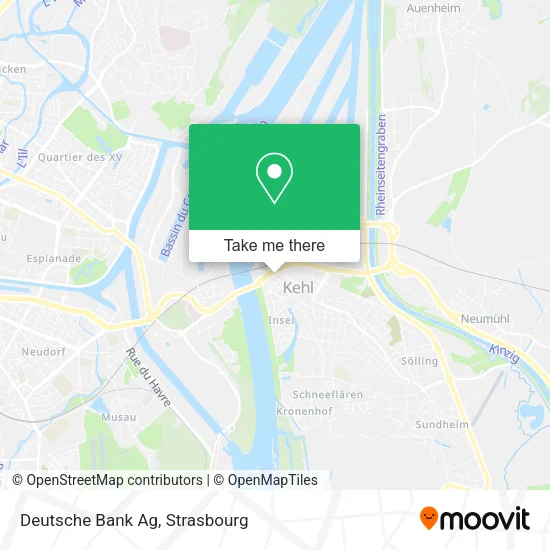 Deutsche Bank Ag map