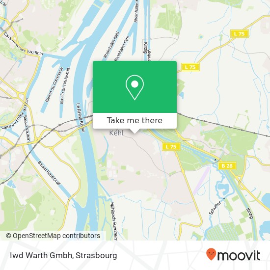 Iwd Warth Gmbh map