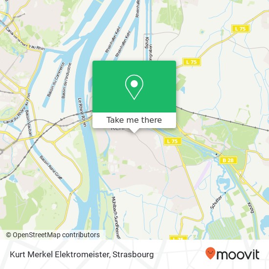 Mapa Kurt Merkel Elektromeister