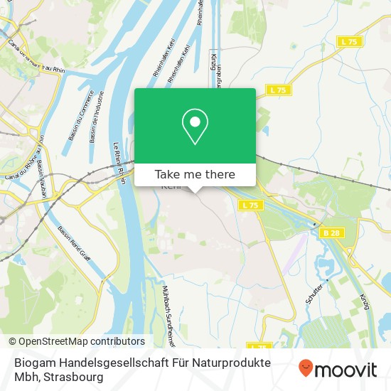 Biogam Handelsgesellschaft Für Naturprodukte Mbh map