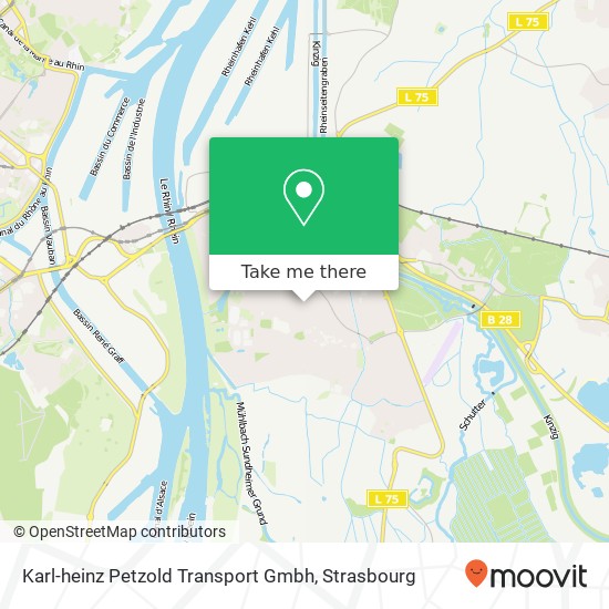 Mapa Karl-heinz Petzold Transport Gmbh