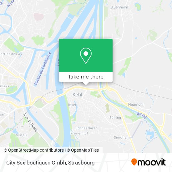 City Sex-boutiquen Gmbh map