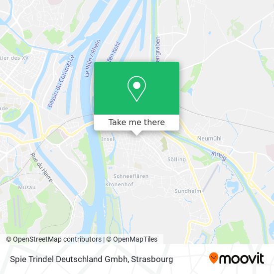 Mapa Spie Trindel Deutschland Gmbh
