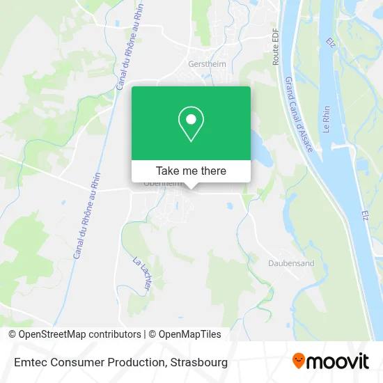 Emtec Consumer Production map