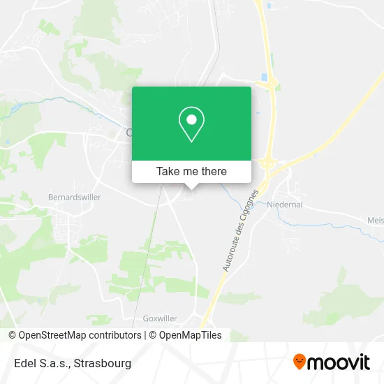 Edel S.a.s. map