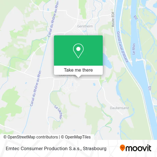 Emtec Consumer Production S.a.s. map