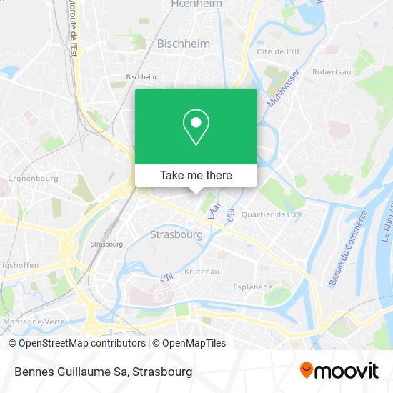 Bennes Guillaume Sa map