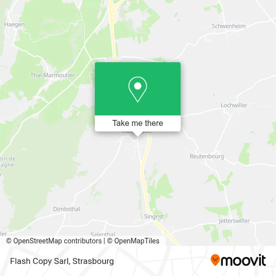 Flash Copy Sarl map