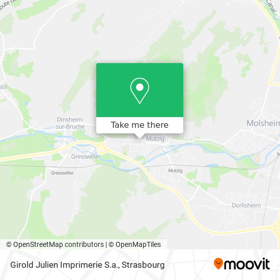 Girold Julien Imprimerie S.a. map