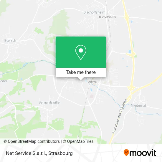 Net Service S.a.r.l. map