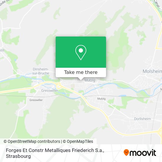 Forges Et Constr Metalliques Friederich S.a. map