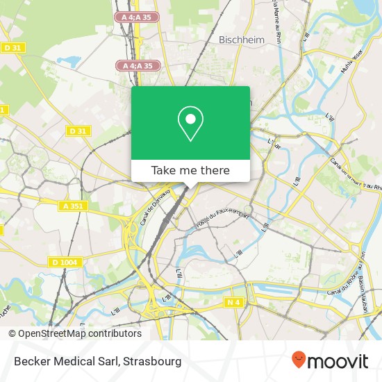 Becker Medical Sarl map