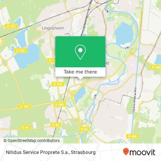 Nitidus Service Proprete S.a. map