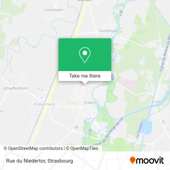 Rue du Niedertor map
