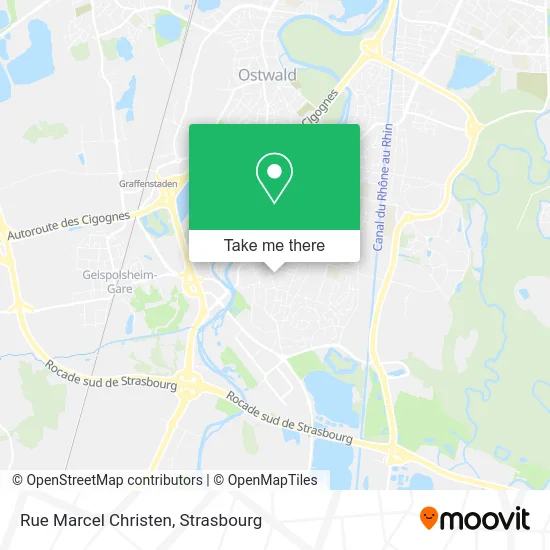Rue Marcel Christen map