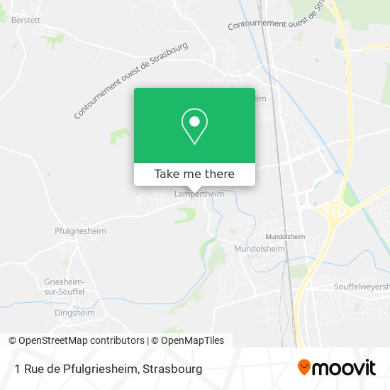 1 Rue de Pfulgriesheim map
