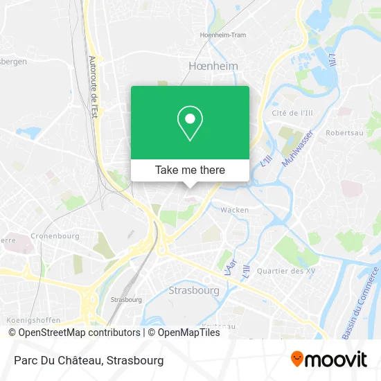 Parc Du Château map