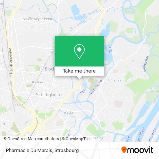Pharmacie Du Marais map