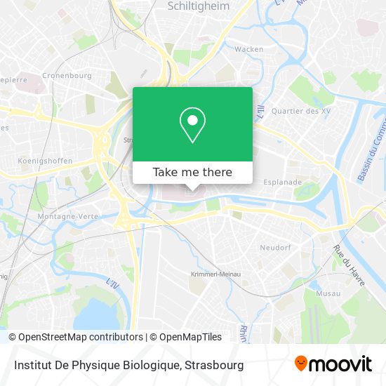 Institut De Physique Biologique map