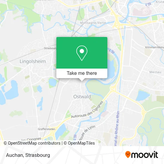 Auchan map