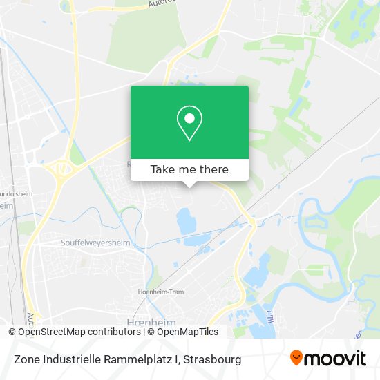 Zone Industrielle Rammelplatz I map